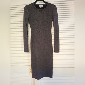 Chelsea28 Long Sleeve Bodycon Midi Dress